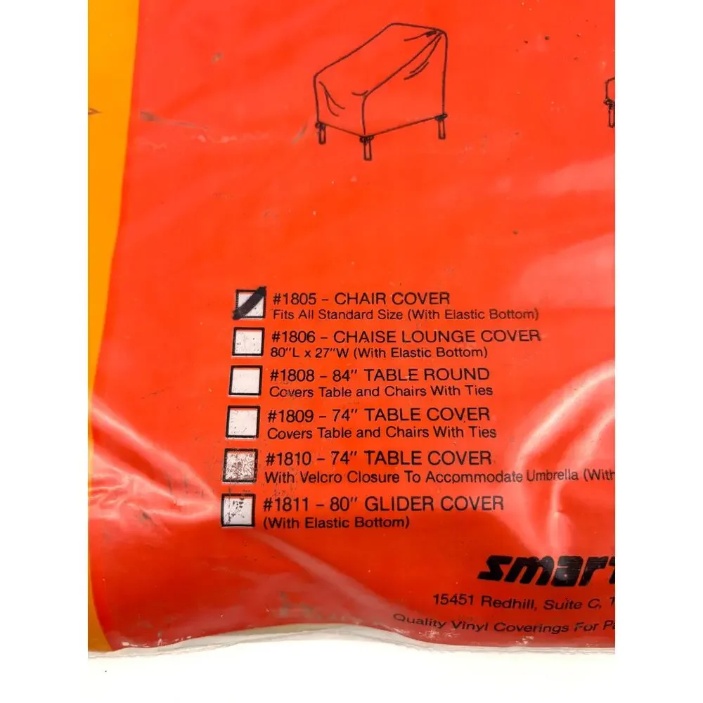 Vintage Outdoor Patio‎ Chair Cover Extra Strength Dustproof Waterproof NEW